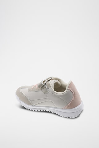 Zapatillas - Beige y rosa claro
