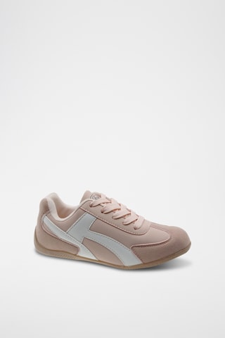 Zapatillas - Rosa viejo y blanco