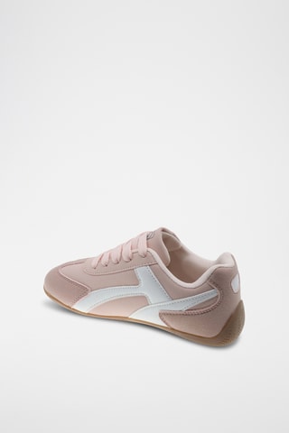 Zapatillas - Rosa viejo y blanco