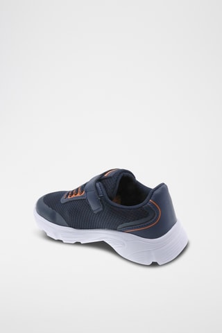 Zapatillas - Azul marino y naranja