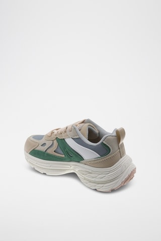 Zapatillas - Gris y beige