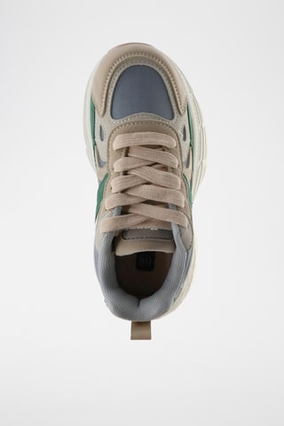 Zapatillas - Gris y beige