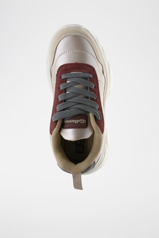 Zapatillas - Dorado y rojo teja