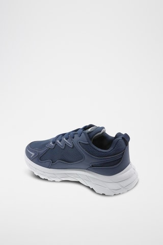 Zapatillas - Azul marino y gris claro