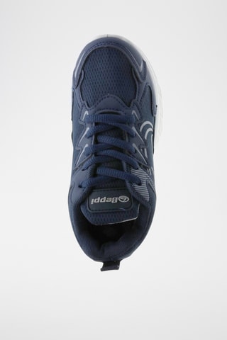 Zapatillas - Azul marino y gris claro