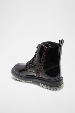 Botines con brillo - Burdeos