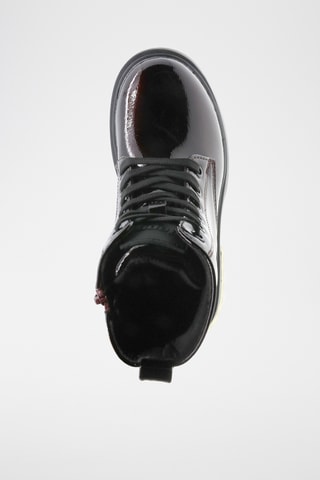 Botines con brillo - Burdeos