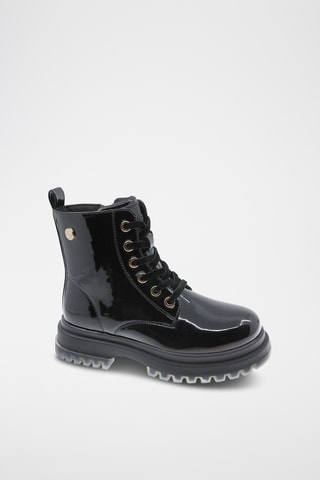 Botines con brillo - Negro