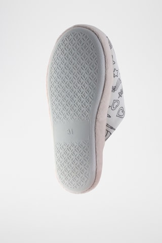 Zapatillas de casa para colorear - Blanco