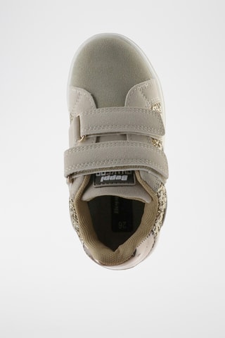 Zapatillas de nobuk - Dorado