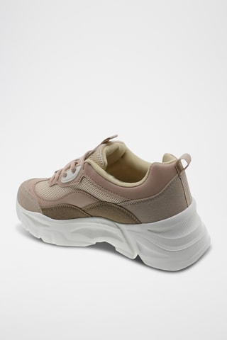 Zapatillas con plataforma - Rosa viejo