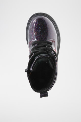 Botines con brillo - Burdeos