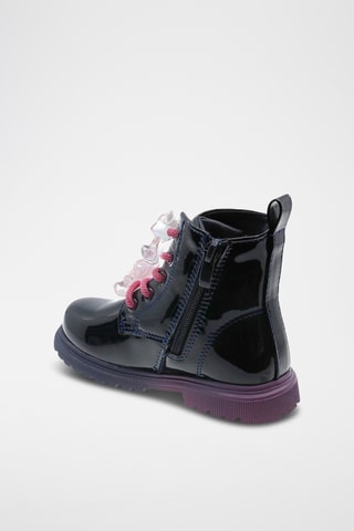 Botines con brillo - Azul marino