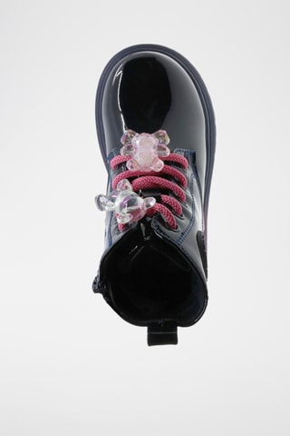 Botines con brillo - Azul marino