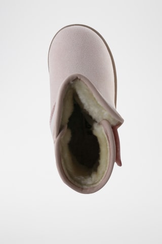 Botines forrados con plataforma - Rosa empolvado