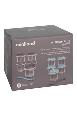 10 boîtes de conservation Terra - 200 ml