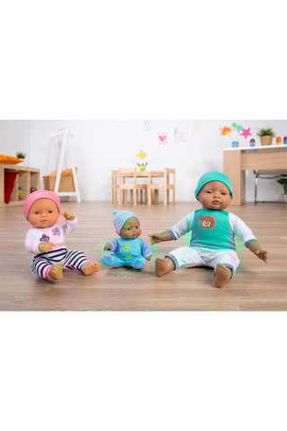 Vêtements poupée - 
Dès 3 ans - Vert et blanc