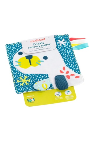 Papier sensoriel froissé - Dès 6 mois