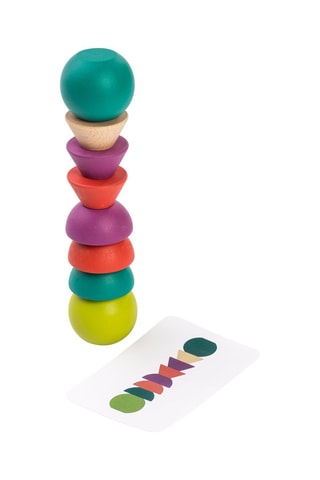 Jeu d'empilement en bois - Dès 3 ans