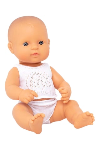 Poupée bébé caucasienne - Dès 10 mois