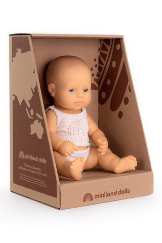 Poupée bébé caucasienne - Dès 10 mois