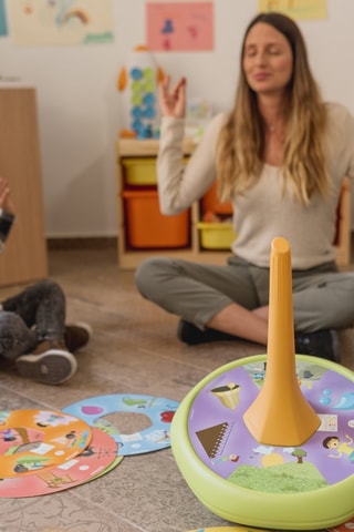 Mindful kids : toupie géante - Dès 2 ans
