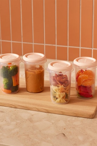 4 boîtes de conservation hermétiques - 4 x 330 ml - Dès la naissance
