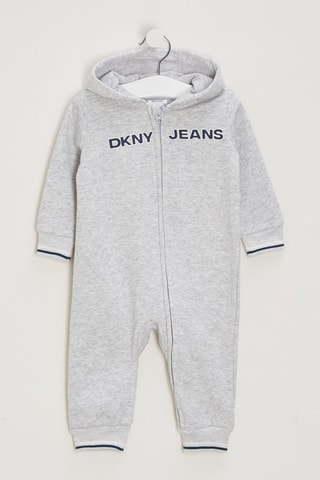 Combipilote à capuche - Gris