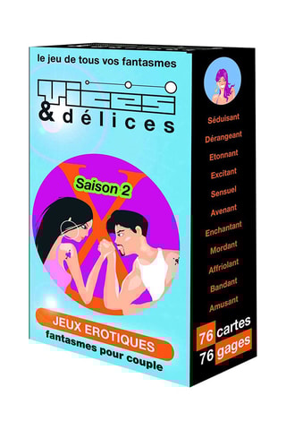 Jeu de cartes Vices et Délices Saison 2