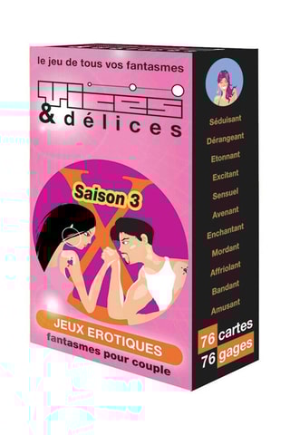 Jeu de cartes Vices et Delices Saison 3