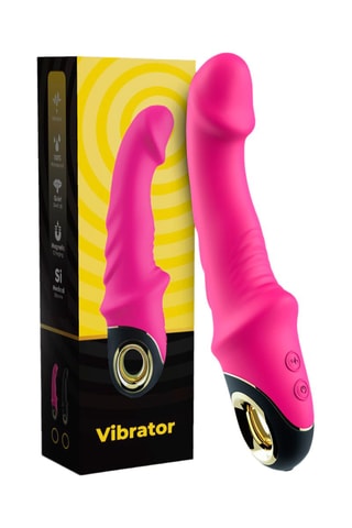 Vibromasseur waterproof - Rose - 22,8 cm