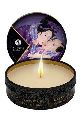 Bougie de massage - Lueur et caresse - Fruits exotiques - 30 ml ingrédient interdit lilial