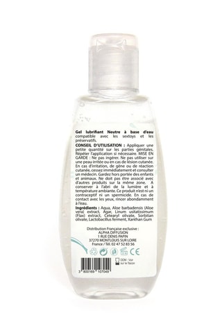 Lubrifiant neutre à base d'eau - 90 ml