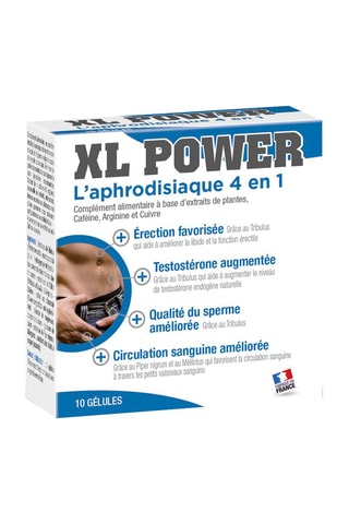 XL Power l'aphrodisiaque 4-en-110 gélules