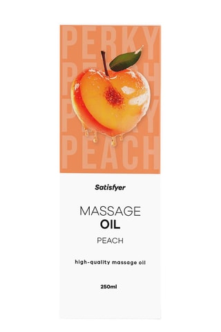 Huile de massage Pêche Satisfyer - 250 ml