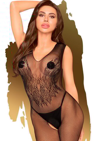 Bodystocking Wild Catch - Noir