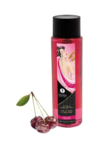 Gel de banho e duche cereja gelada Shunga - 370 ml