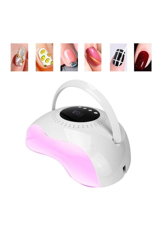 Lampada per unghie - Bianco e rosa