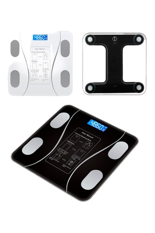 Bilancia connessa - Nero - Fino a 180 kg