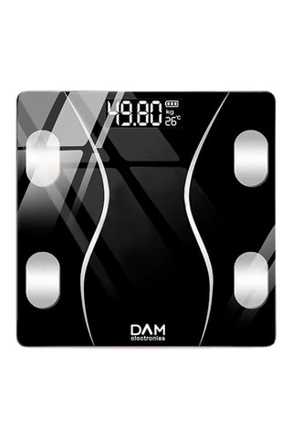 Bilancia connessa - Nero - Fino a 180 kg