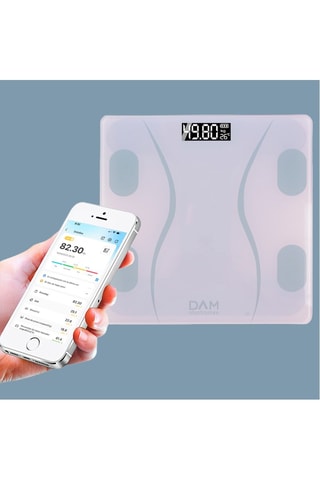 Bilancia connessa - Bianco - Fino a 180 kg