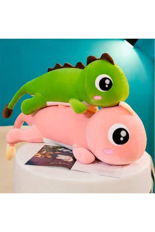 Cuscino in velluto - Arancione - 58 cm