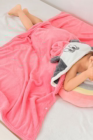 Mantella da bagno in pile - Verde