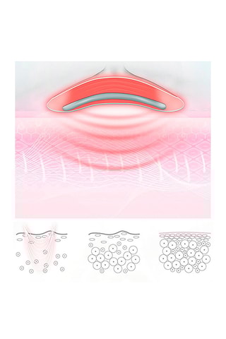 Apparecchio massaggio per collo - Bianco