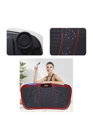 Pedana vibrante - Bianco e rosso