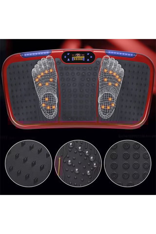 Pedana vibrante - Bianco e rosso