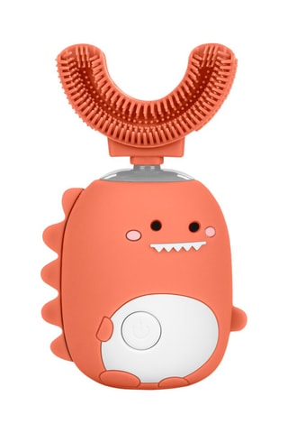 Spazzolino da denti elettrico per bambini - Arancione e bianco