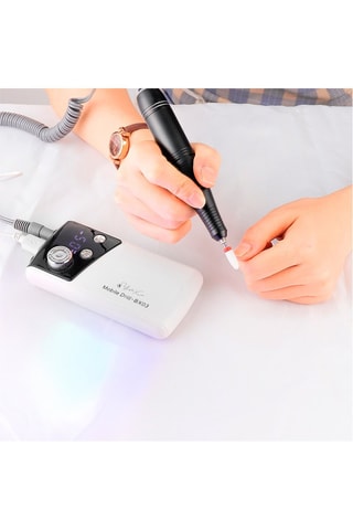 Fresa unghie elettrica - Argentato e nero