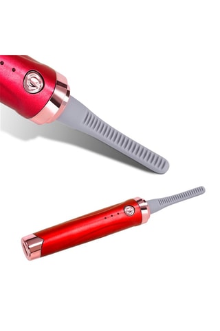 Piegaciglia elettrico - 
Rosso e grigio