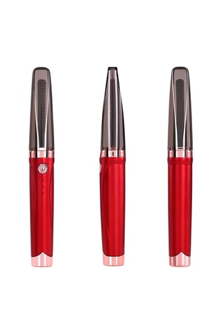 Piegaciglia elettrico - 
Rosso e grigio